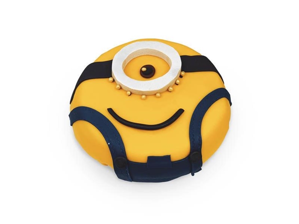 Marsepeintaart Minion