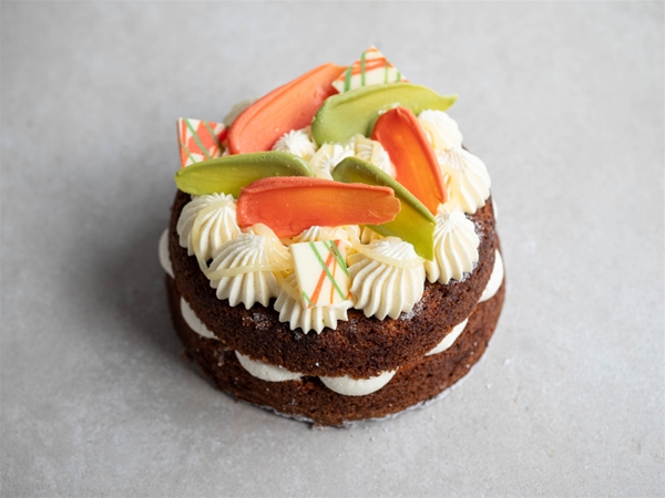 Carrot Lemon taartje (6p)