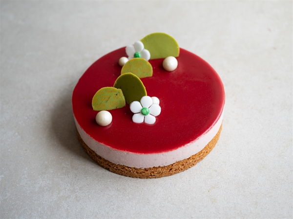 Seizoens Cheesecake (Aardbei-Framboos)