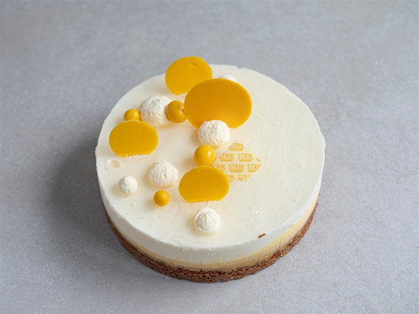 Seizoens Cheesecake (Mango-Citroen)
