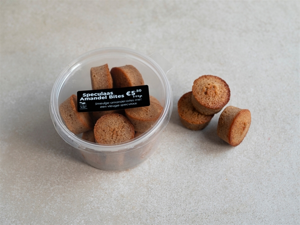 Speculaas Amandel Bites
